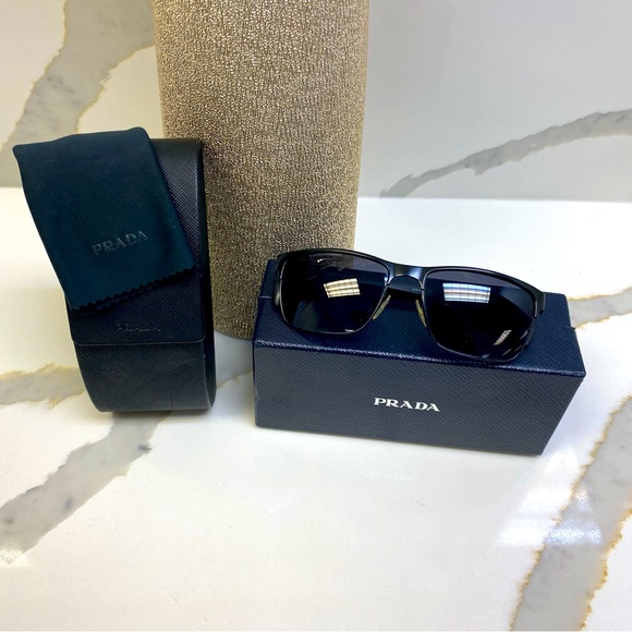 **BARELY USED** Prada Sunglasses with case, box, & cleaning cloth - Picture 1 of 16